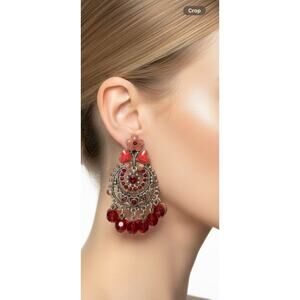 Vintage Clip On Earrings Lot 7 Pairs Mixed Statement Signed Vs